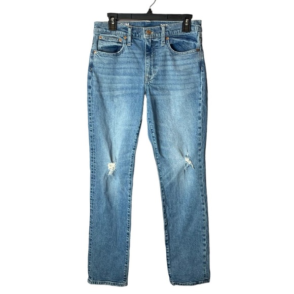 J. Crew Denim - J Crew Slim Boyfriend Jean Tinted Indigo Wash 27T 27 Tall